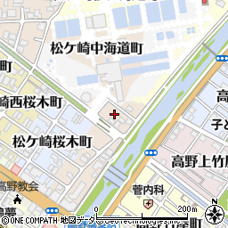 京都府京都市左京区松ケ崎東桜木町26周辺の地図