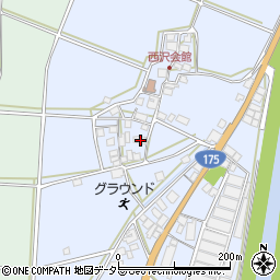 兵庫県西脇市黒田庄町西澤237周辺の地図