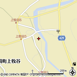 兵庫県宍粟市山崎町上牧谷471周辺の地図