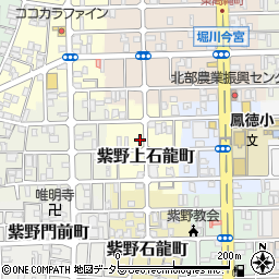 京都府京都市北区紫野上石龍町17-4周辺の地図