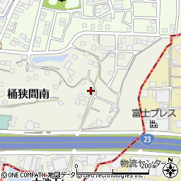 愛知県名古屋市緑区桶狭間南641周辺の地図