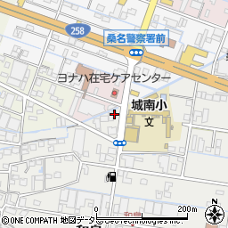 三重県桑名市和泉208-12周辺の地図
