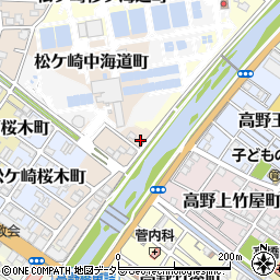 京都府京都市左京区松ケ崎東桜木町30周辺の地図