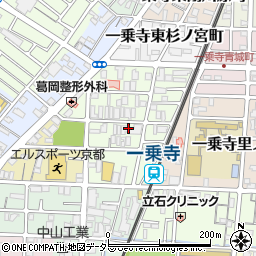 京都府京都市左京区一乗寺南大丸町周辺の地図