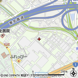 静岡県静岡市清水区尾羽152-1周辺の地図