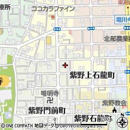 京都府京都市北区紫野上門前町82周辺の地図