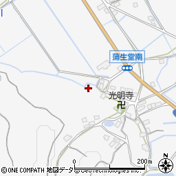 滋賀県東近江市蒲生堂町267周辺の地図
