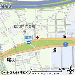 静岡県静岡市清水区尾羽317周辺の地図