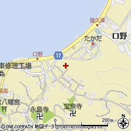 静岡県沼津市口野周辺の地図