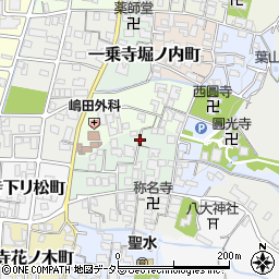 京都府京都市左京区一乗寺釈迦堂町周辺の地図