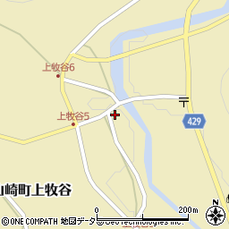 兵庫県宍粟市山崎町上牧谷473周辺の地図