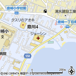 ジョーシン西大津店周辺の地図