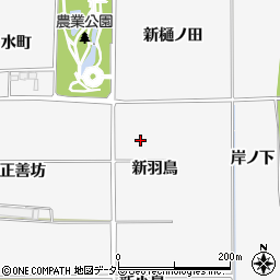 京都府亀岡市河原林町河原尻（羽鳥）周辺の地図