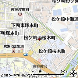 京都府京都市左京区松ケ崎西桜木町41周辺の地図