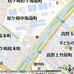 京都府京都市左京区松ケ崎東桜木町31周辺の地図