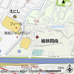 愛知県名古屋市緑区桶狭間南575周辺の地図