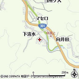 愛知県豊田市林添町上清水8周辺の地図