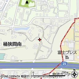愛知県名古屋市緑区桶狭間南636周辺の地図