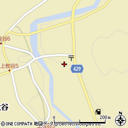 兵庫県宍粟市山崎町上牧谷997周辺の地図