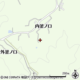 愛知県豊田市林添町内釜ノ口周辺の地図
