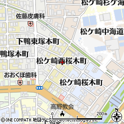 京都府京都市左京区松ケ崎西桜木町41-1周辺の地図