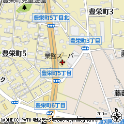 業務スーパー豊田南店周辺の地図