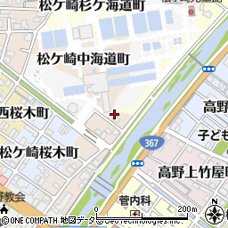京都府京都市左京区松ケ崎東桜木町29周辺の地図
