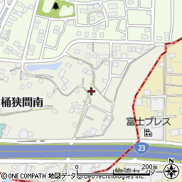 愛知県名古屋市緑区桶狭間南716周辺の地図
