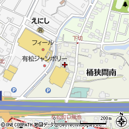 愛知県名古屋市緑区桶狭間南145周辺の地図