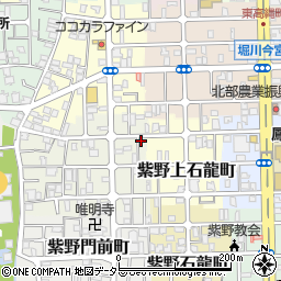 京都府京都市北区紫野上門前町80周辺の地図