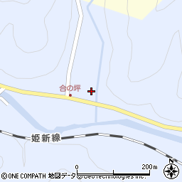岡山県真庭市月田本373周辺の地図