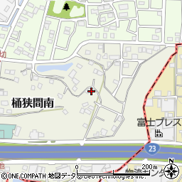 愛知県名古屋市緑区桶狭間南634周辺の地図