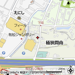 愛知県名古屋市緑区桶狭間南132周辺の地図