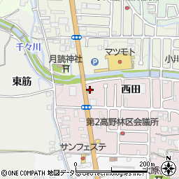 吉野家９号線亀岡千代川店周辺の地図