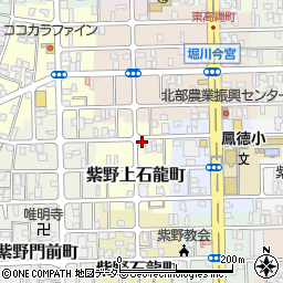 京都府京都市北区紫野上石龍町40-1周辺の地図