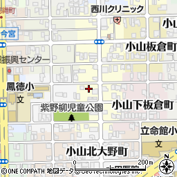 京都府京都市北区小山下初音町26周辺の地図