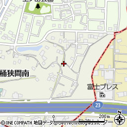 愛知県名古屋市緑区桶狭間南715周辺の地図