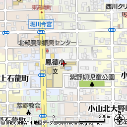 京都市鳳徳老人デイサービスセンター周辺の地図