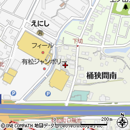 愛知県名古屋市緑区桶狭間南146周辺の地図