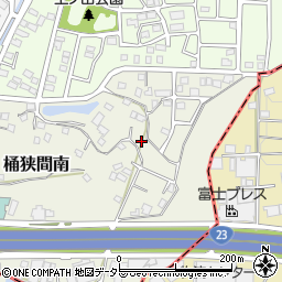 愛知県名古屋市緑区桶狭間南714周辺の地図