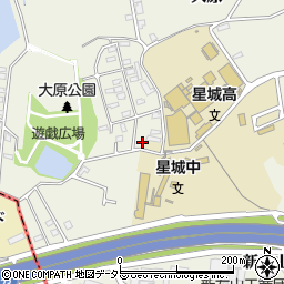 愛知県豊明市栄町新左山周辺の地図