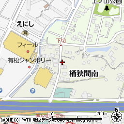 愛知県名古屋市緑区桶狭間南576周辺の地図