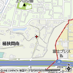愛知県名古屋市緑区桶狭間南732周辺の地図