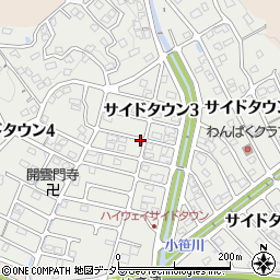 滋賀県湖南市サイドタウン周辺の地図