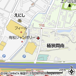 愛知県名古屋市緑区桶狭間南130周辺の地図
