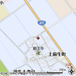 滋賀県東近江市蒲生大森町31周辺の地図