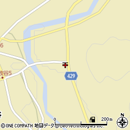 山崎蔦沢郵便局 ＡＴＭ周辺の地図
