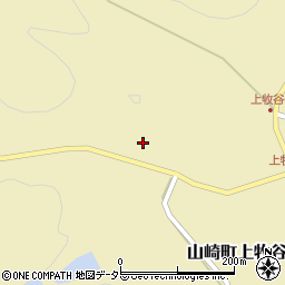 兵庫県宍粟市山崎町上牧谷670周辺の地図