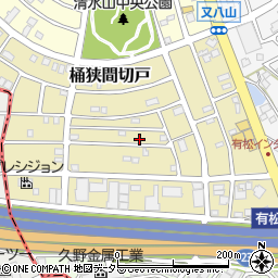 愛知県名古屋市緑区桶狭間切戸1716周辺の地図