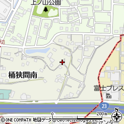 愛知県名古屋市緑区桶狭間南751周辺の地図